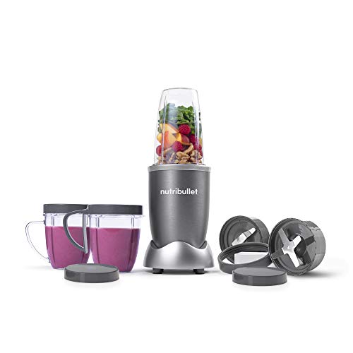 NutriBullet NBR-1201 12-Piece High-Speed Blender/Mixer System, Gray...