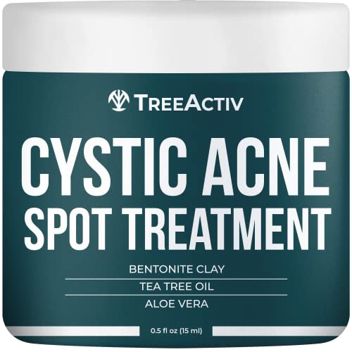 TreeActiv Cystic Acne Spot Treatment | Pimple, Milia, & Blemish...