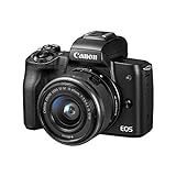 Canon EOS M50 Mirrorless Vlogging Camera Kit with EF-M 15-45mm Lens,...