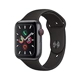 (Refurbished) Apple Watch Series 5 (GPS + Cellular, 40MM) - Space Gray...