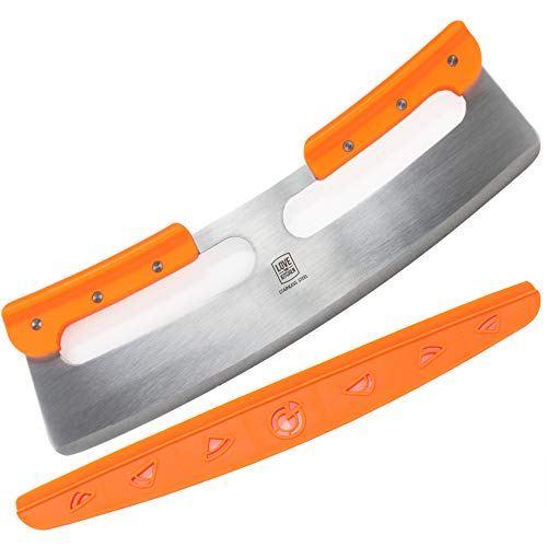 The Ultimate Pizza Cutter Rocker Blade. Very Sharp Pizza Slicer with...