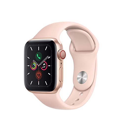 Apple Watch Series 5 (GPS + Cellular, 40MM) - Gold Aluminum Case with...