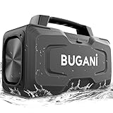 BUGANI Bluetooth Speakers, 80W Powerful Portable Wireless Speaker IPX7...