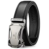 BOSTANTEN Mens Belt Leather Ratchet Belt For Men Dress and Casual with...