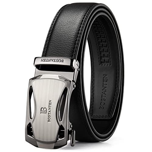 BOSTANTEN Mens Belt Leather Ratchet Belt For Men Dress and Casual with...