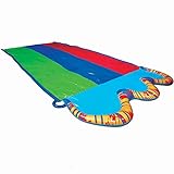 BANZAI Triple Racer Water Slide, Length: 16 ft, Width: 82 in,...