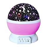 DITHIN Starry Night Light Projector for Girls, Star Projector Night...
