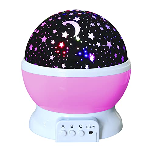 DITHIN Starry Night Light Projector for Girls, Star Projector Night...