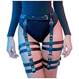 HOMELEX Women's Leg Harness Caged Thigh Holster Garters Harajuku Waist...