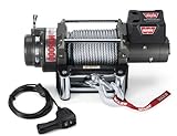 WARN 47801 M15000 Series Electric 12V Heavyweight Winch with Steel...