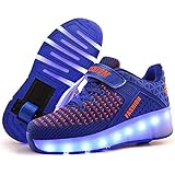 Ufatansy LED Shoes USB Charging Flashing Sneakers Light Up Roller...