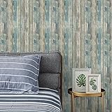 Wood Wallpaper 11.8' X 78.7' Self-Adhesive Removable Wood Peel and...