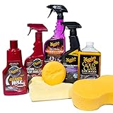 Meguiar's Classic Wash & Wax Kit, Car Cleaning Kit with Car Wash Soap...