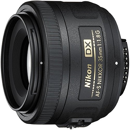 Nikon AF-S DX NIKKOR 35mm f/1.8G Lens with Auto Focus for Nikon DSLR...