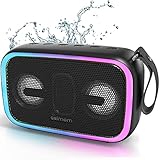 ASIMOM Bluetooth Speaker, IPX7 Waterproof Bluetooth Speakers, 28W Loud...