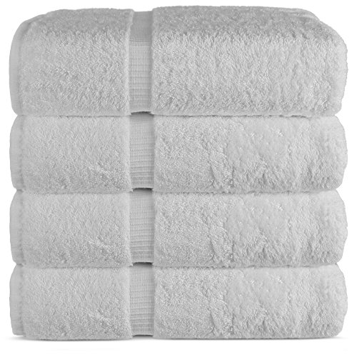 Luxury Hotel & Spa Bath Towel 100% Genuine Turkish Cotton, 27' x 54'...