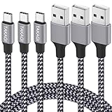 TAKAGI USB Type C Cable Fast Charging(3Pack 6ft) USB-A to USB-C Nylon...