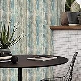 Wood Wallpaper 17.71' X 78.7' Self-Adhesive Removable Wood Peel and...