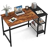 CubiCubi Computer Home Office Desk, 40 Inch Small Desk Study Writing...