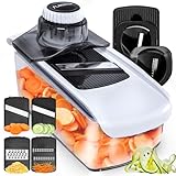 Fullstar Mandoline Slicer for Kitchen, Cucumber Slicer, Cheese Grater...