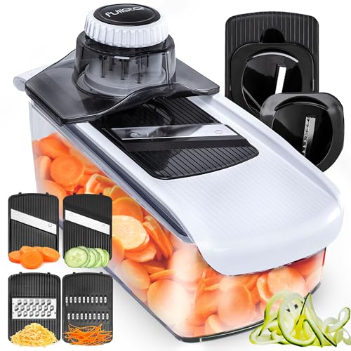 Fullstar Mandoline Slicer for Kitchen, Cucumber Slicer, Cheese Grater...