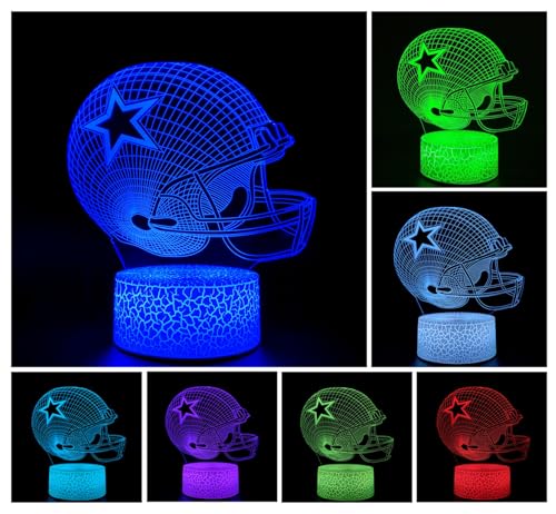 3D Optical Illusion Night Light, Visual Creative LED Desk Lamp Touch...