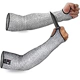 Evridwear 1 Pr/Pack Cut Resistant Sleeves for Arm Work Protection...