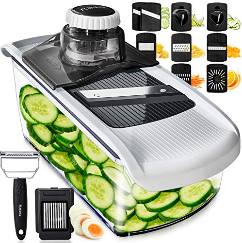 Fullstar Mandoline Slicer for Kitchen, Cucumber Slicer, Cheese Grater...