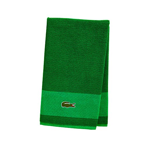 Lacoste Match Bath Towel, Cotton, Striped