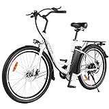 ANCHEER 26 inch 350W Electric Bike for Adult, 15Ah 540Wh Battery Power...