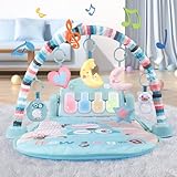 TEMI Baby Gym Toys & Activity Play Mat, Kick and Play Piano Gym Center...