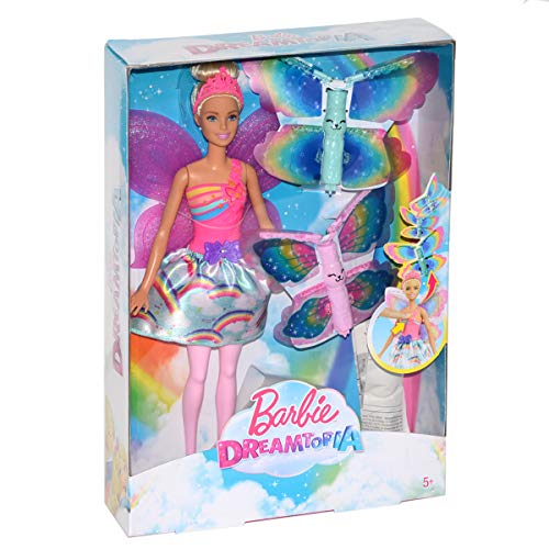 Barbie ​Dreamtopia Fairy Doll with Flying Wings, Blonde