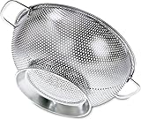 PriorityChef Colander, Stainless Steel Kitchen Strainer For Washing...