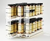 Vertical Spice - 222x2x11 DC - Spice Rack - Cabinet Mounted- 3 Drawers...
