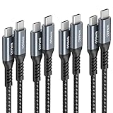 NIMASO USB C to C Cable 4Pack[10ft+6.6ft+3.3ft+1ft], Type C Charger...