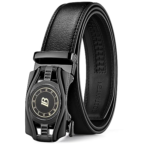 BOSTANTEN Mens Belt Leather Ratchet Belt For Men Dress and Casual with...