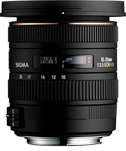 Sigma 10-20mm f/3.5 EX DC HSM ELD SLD Aspherical Super Wide Angle Lens...