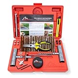 Boulder Tools Heavy Duty Tire Repair Kit - Flat Tire Puncture Repair...