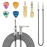 SUNYIN Amp Cord for Electric Guitar,10-Feet Electric Instrument Guitar...