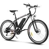ANCHEER Electric Bike 500W Ebike 26'' Electric Bicycle, 20MPH Adults...