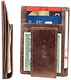 Viosi Money Clip Slim Leather Wallet For Men Front Pocket Rfid...