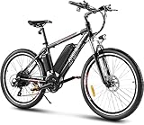 ANCHEER Electric Bike for Adults, Ebike 26'' Electric Bicycle, 20MPH...