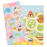 Baby Care Play Mat (Large, Playful - Busy Farm) 82'' x 55'' Original...