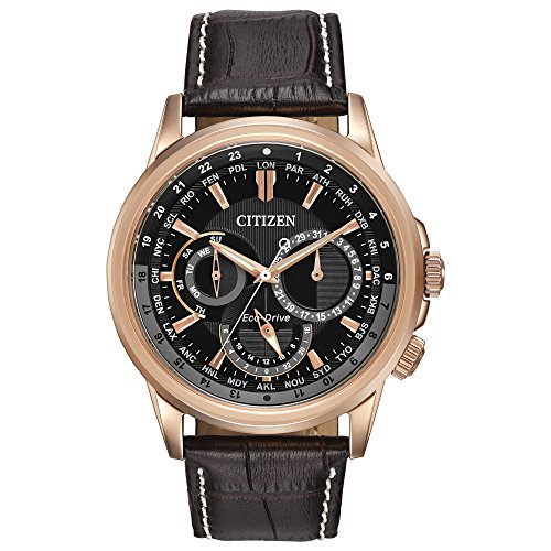 Citizen Eco-Drive Calendrier Quartz Mens Watch, Stainless Steel with...