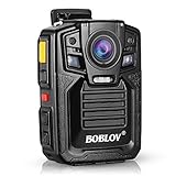 Body Worn Camera with Audio 64GB, BOBLOV 1296P Police Body Cameras for...