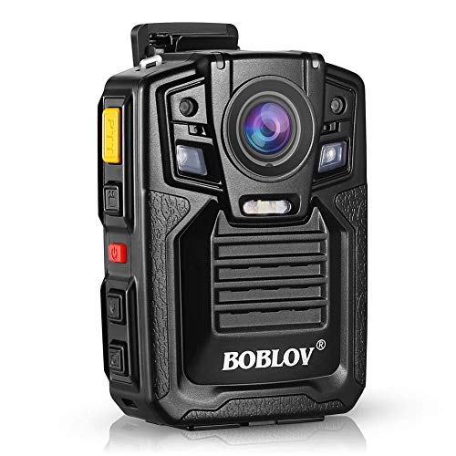 Body Worn Camera with Audio 64GB, BOBLOV 1296P Police Body Cameras for...
