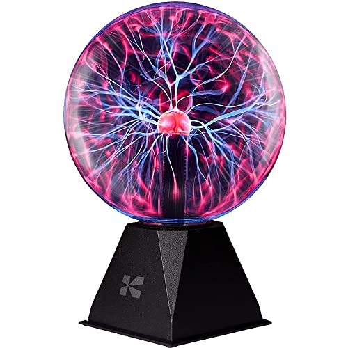 Katzco Plasma Ball - 7 Inch - Nebula, Thunder Lightning, Plug-in - for...