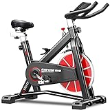 Exercise Stationary Bike Indoor Cycling Bikes Home Gym Fitness Machine...