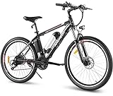ANCHEER 500W/250W Electric Bike Adult Electric Mountain Bike, 26'...