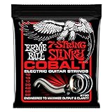 Ernie Ball Cobalt 7-String Skinny Top Heavy Bottom Slinky Guitar...